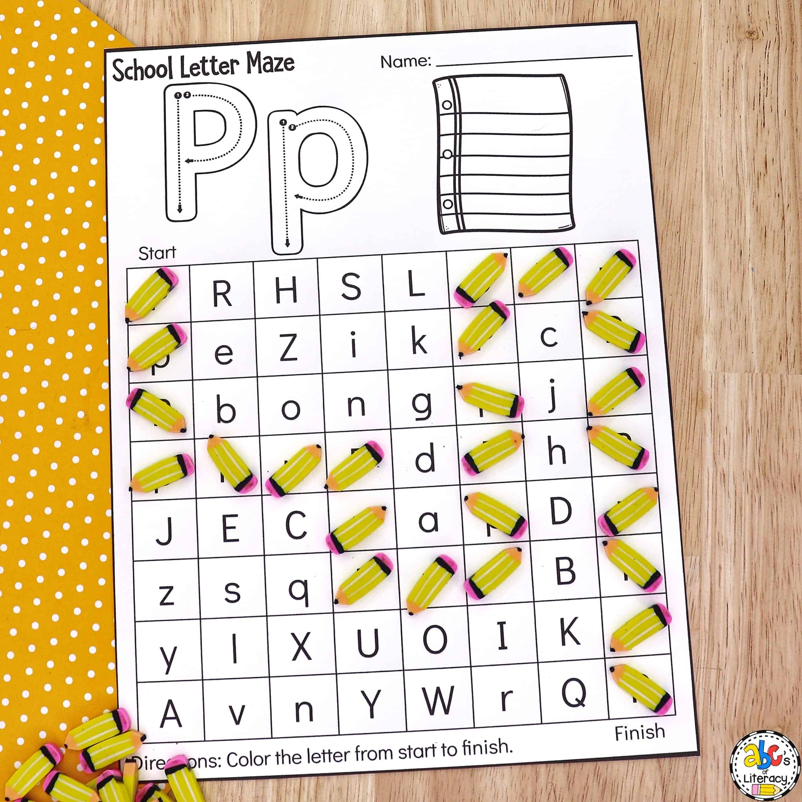 Letter Mazes Archives ABCs Of Literacy