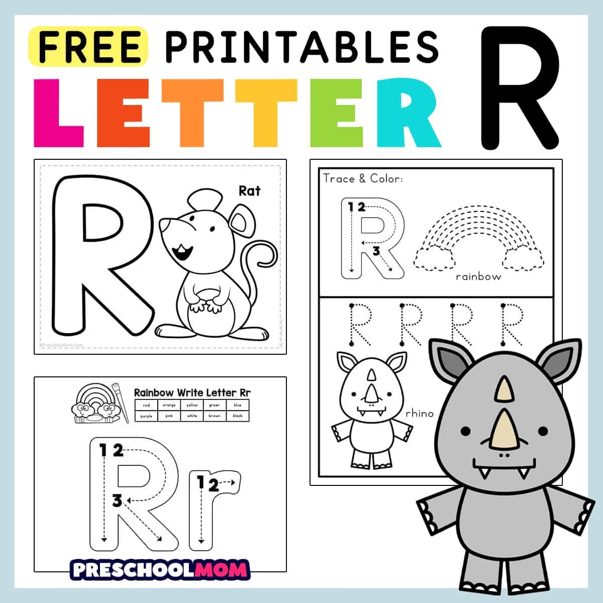 Letter R Preschool Printables Preschool Mom