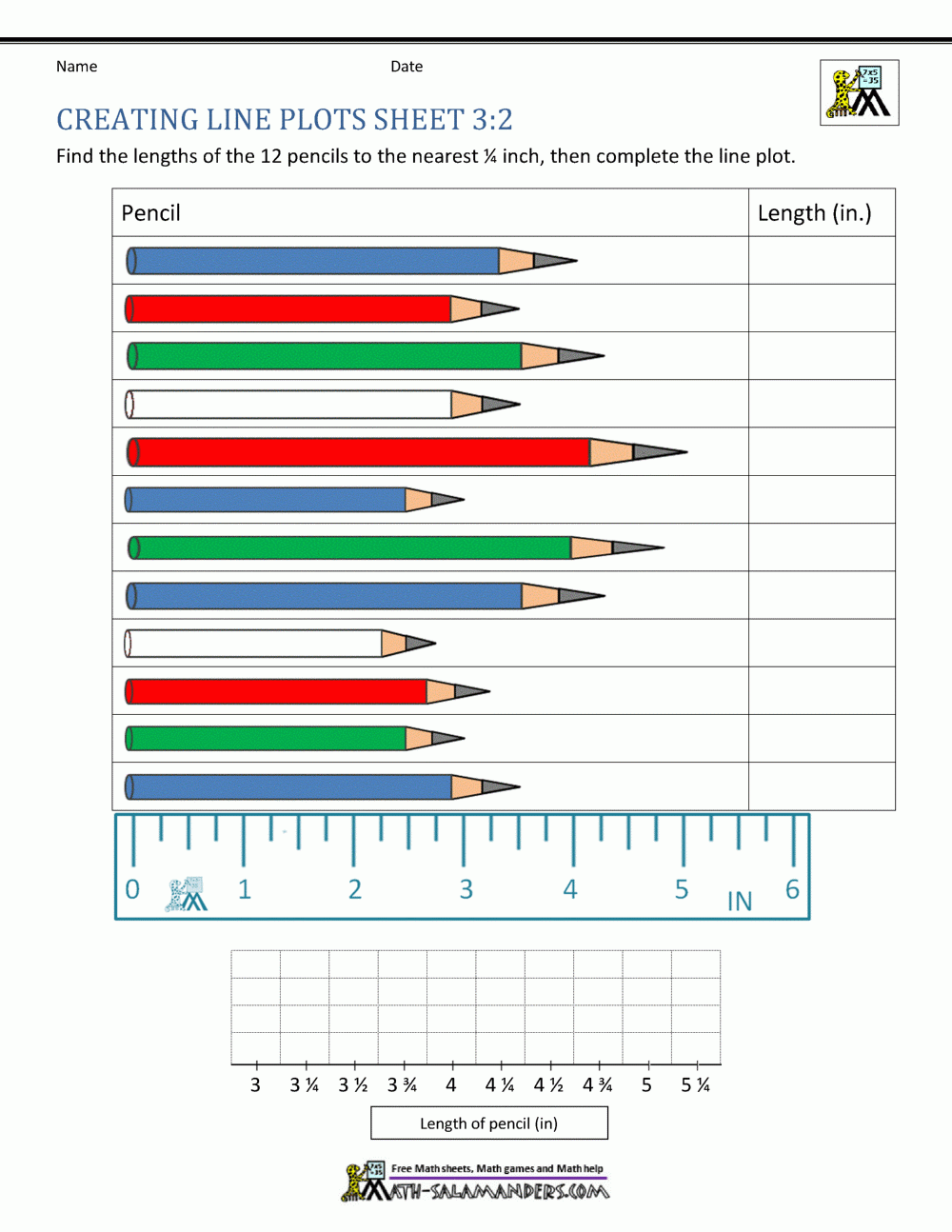 Free Printable Double Line Graph Worksheets