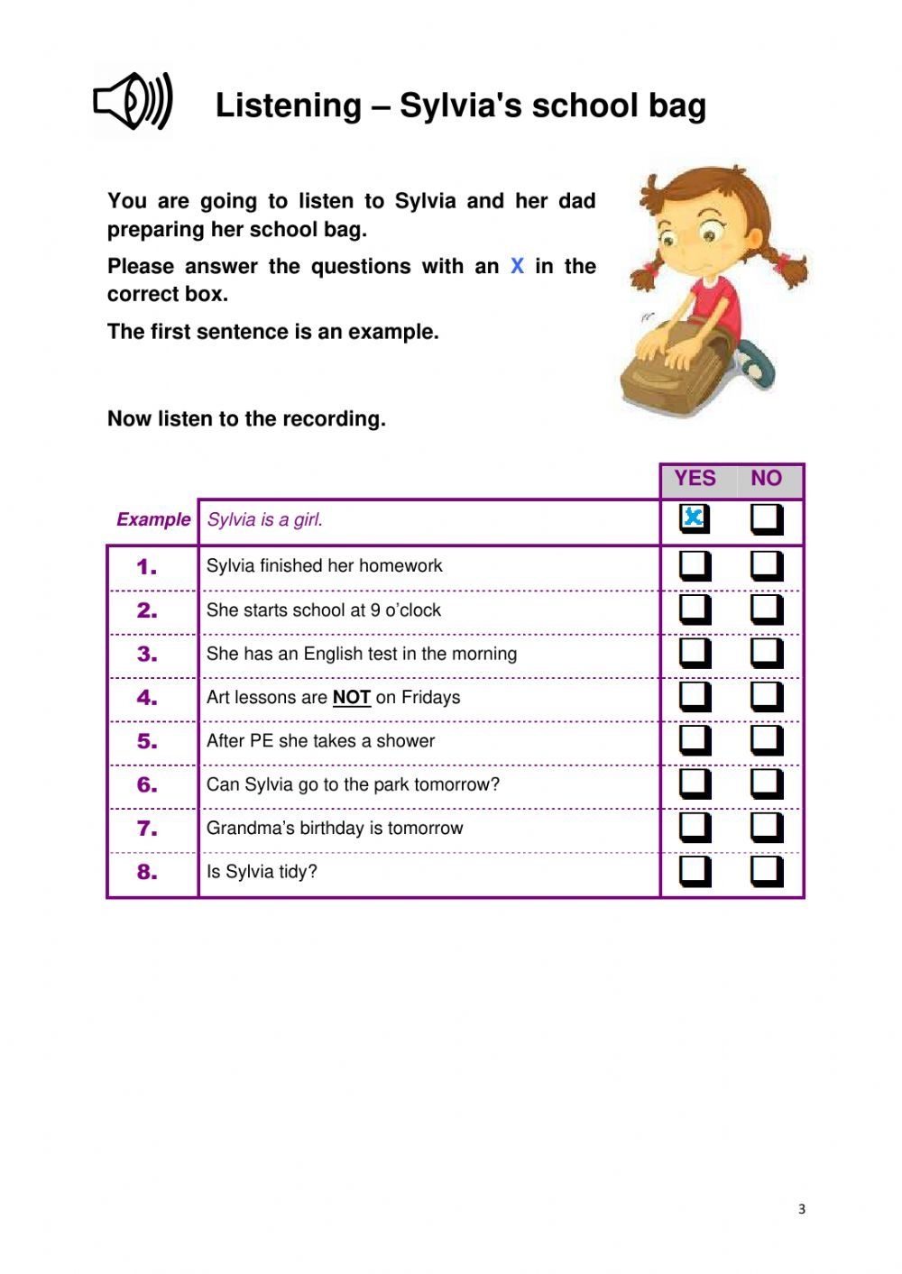 Free Printable Listening Skills Worksheets Free Printable Listening Skills Worksheets