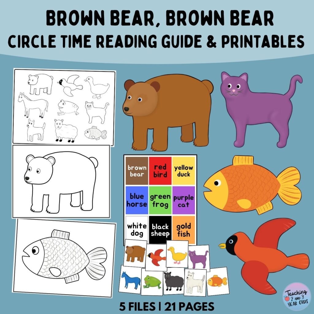 Literacy And Story Time Printable Packets