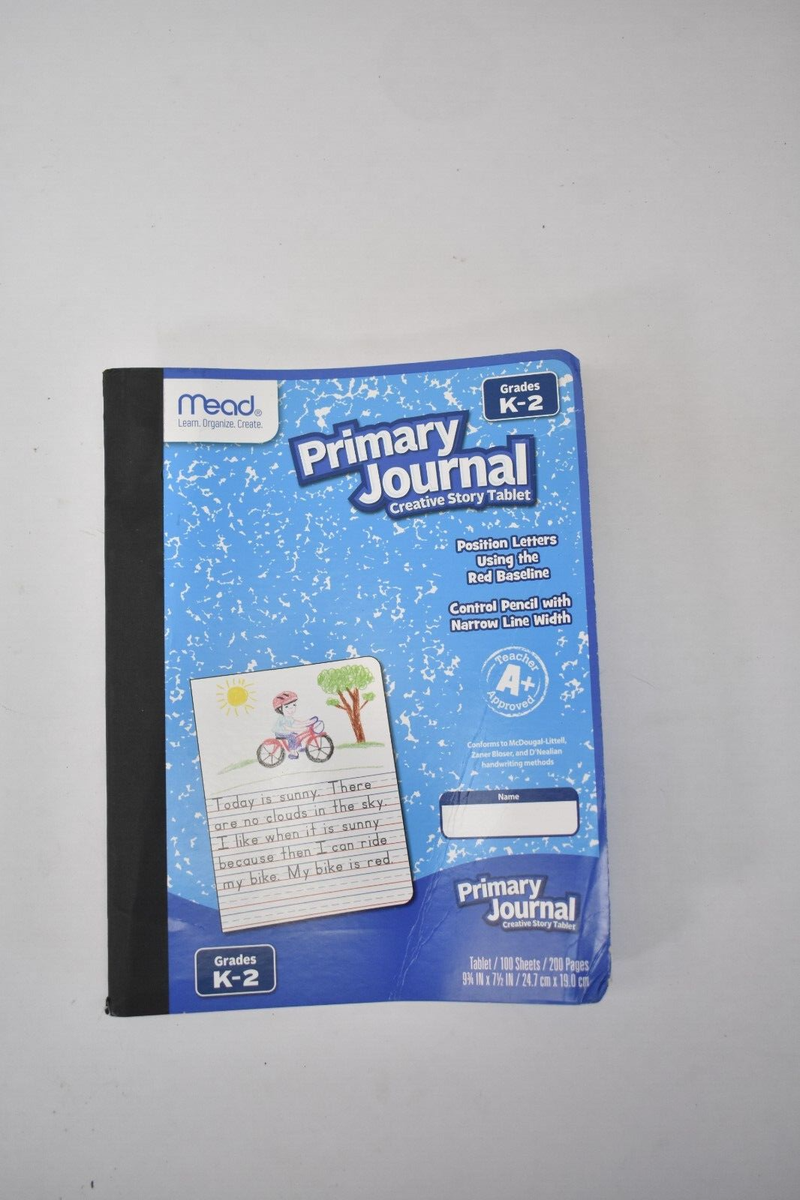 Lot Of 9 Mead Primary Journal Creative Story Tablet For Grades K 2 100 Sheets