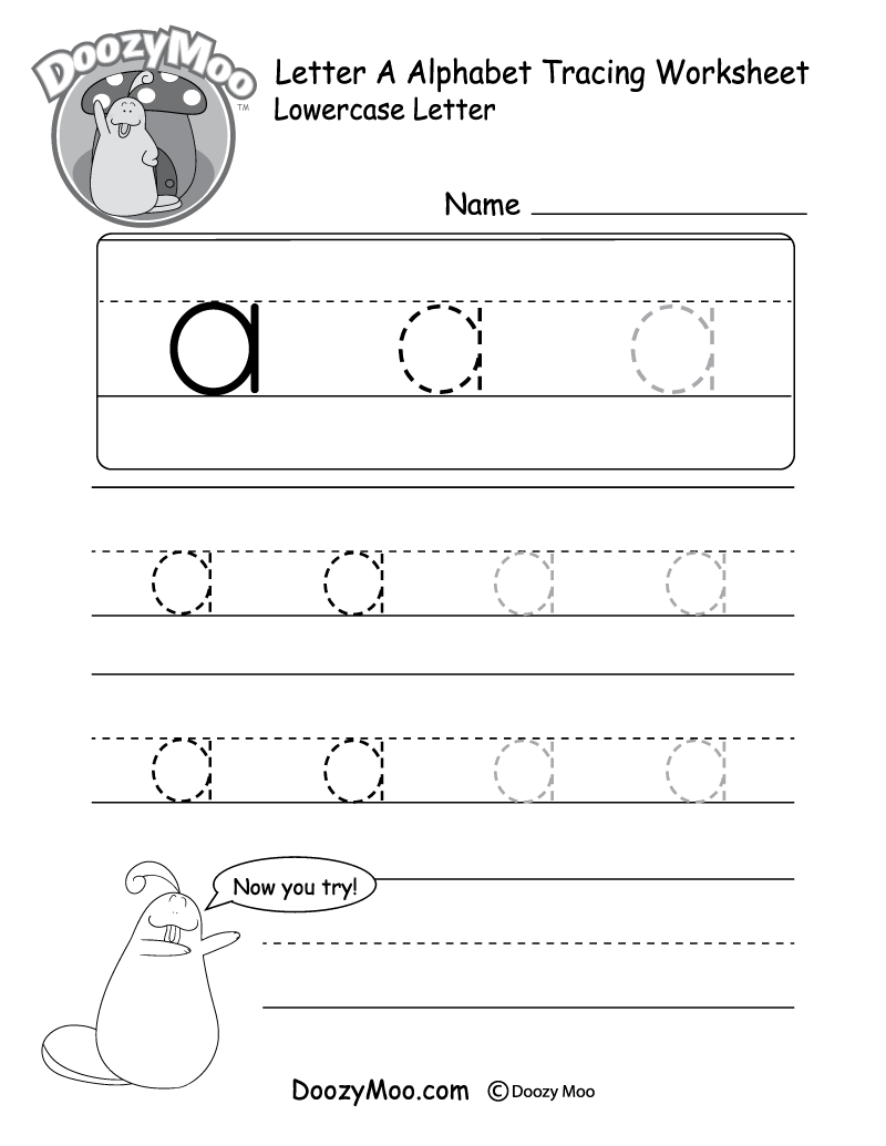Trace Alphabet Worksheets Free Trace Alphabet Worksheets Free