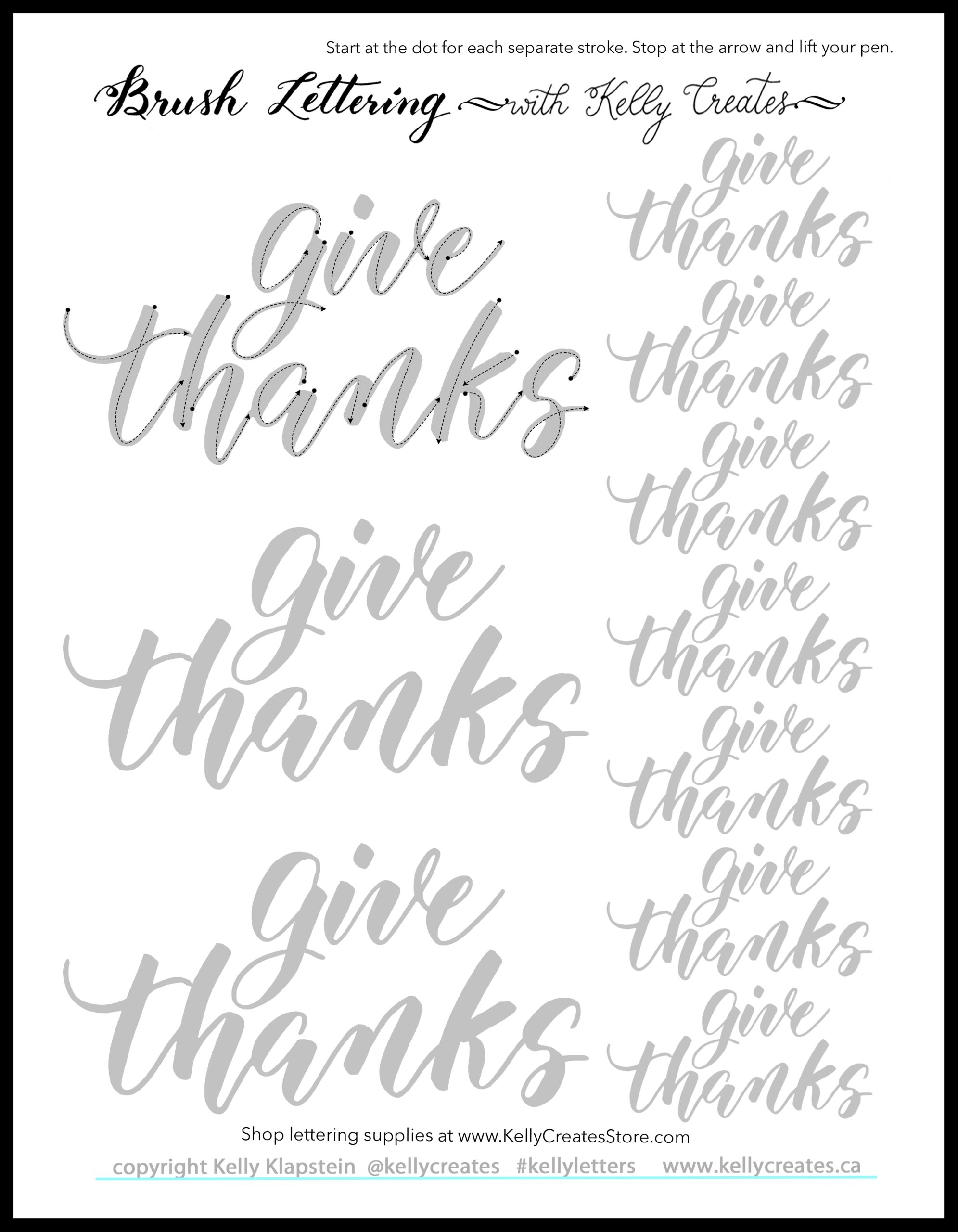 Magic Monday Print A Free Practice Lettering Worksheet Kelly Creates