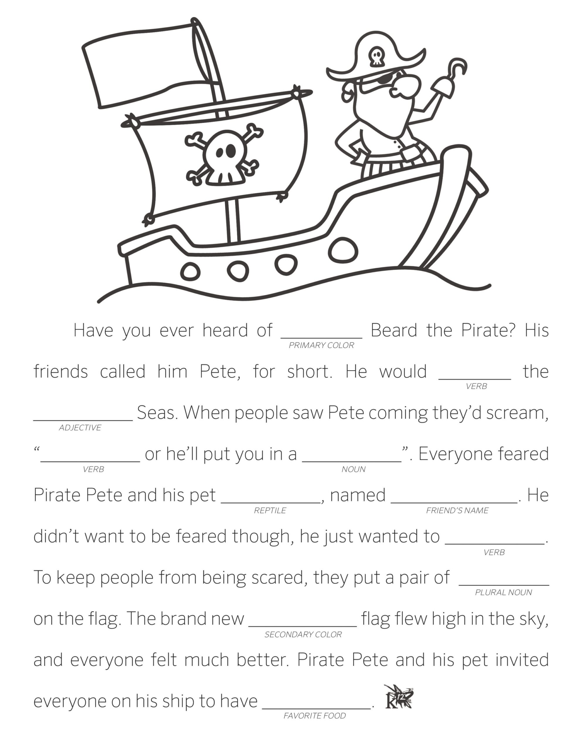 Make Your Own Fill In The Blank Stories Learning Liftoff Make Your Own Fill In The Blank Stories Learning Liftoff