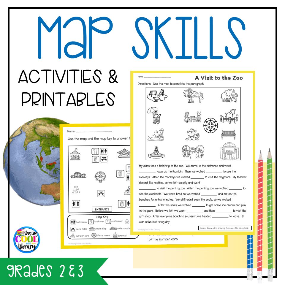 Free Printable 2nd Grade Map Worksheets