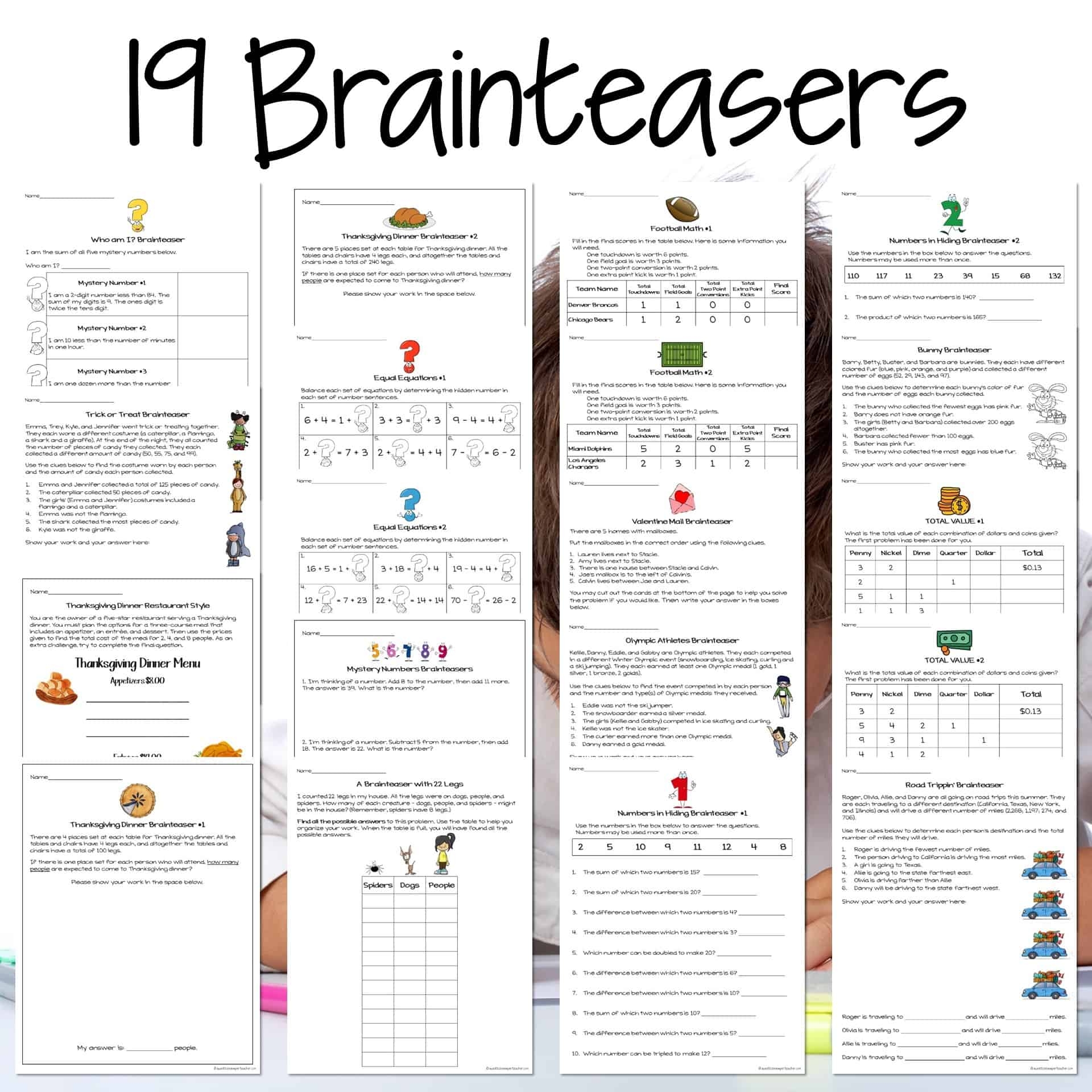 Math Challenges Brainteasers 1 Math Challenges Brainteasers 1