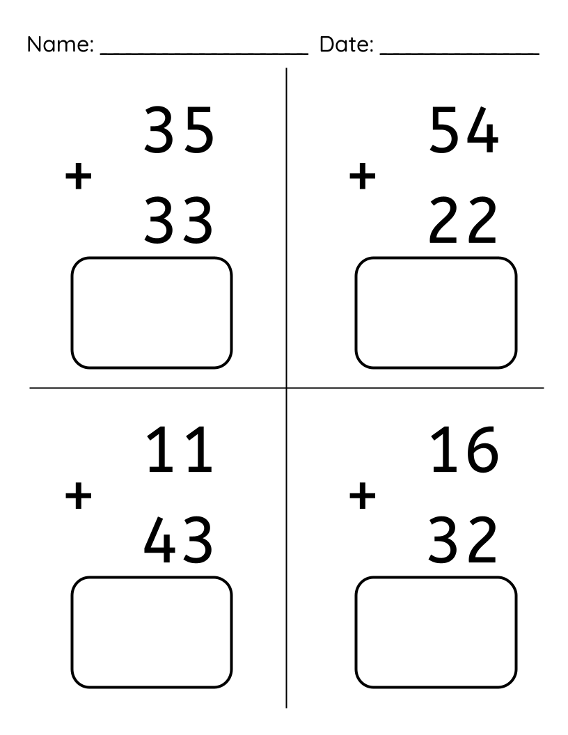 Math Drills Worksheet Digital 1 Teacher Made Resources