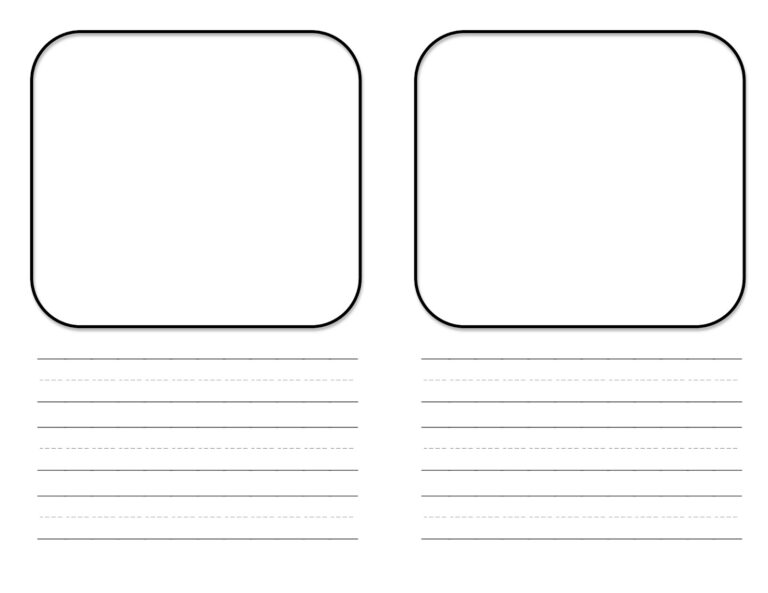 MINI BOOK TEMPLATE FREE CENTER Teacher Idea Factory