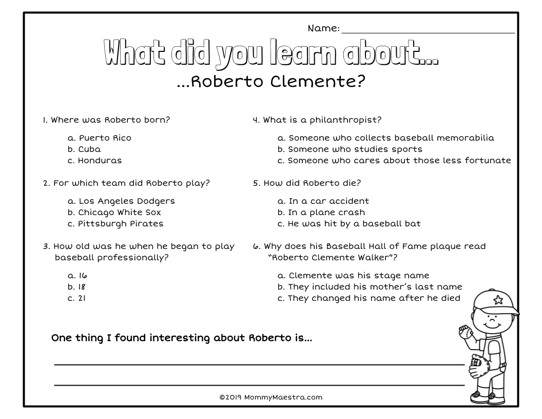 Free Spanish Reading Comprehension Worksheets