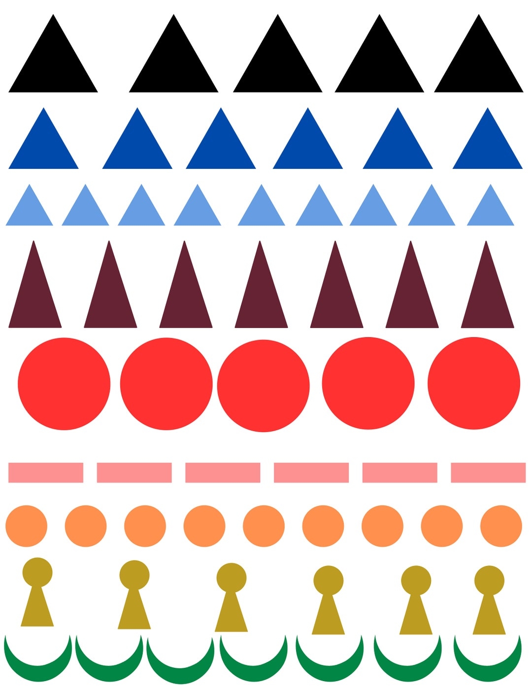 Montessori Grammar Symbols Printable PDF Etsy