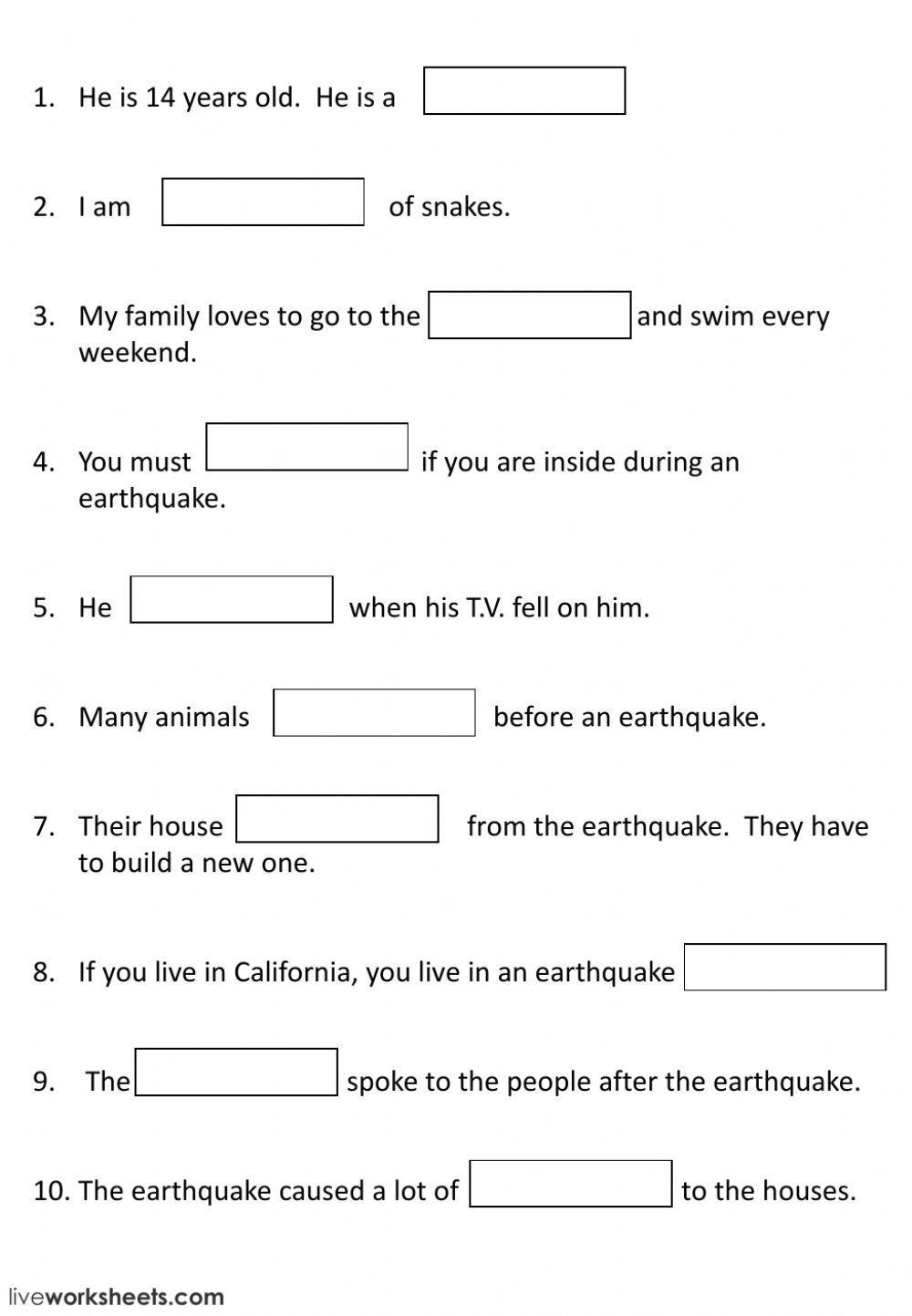Natural Disaster Worksheet Worksheets Library Natural Disaster Worksheet Worksheets Library
