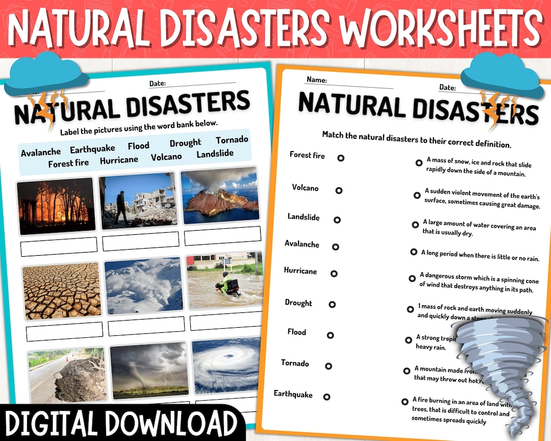 Natural Disasters Labeling Worksheet Natural Events And Severe Weather Activities Vocabulary Printable Digital Download PDF Etsy Hong Kong Natural Disasters Labeling Worksheet Natural Events And Severe Weather Activities Vocabulary Printable Digital Download PDF Etsy Hong Kong