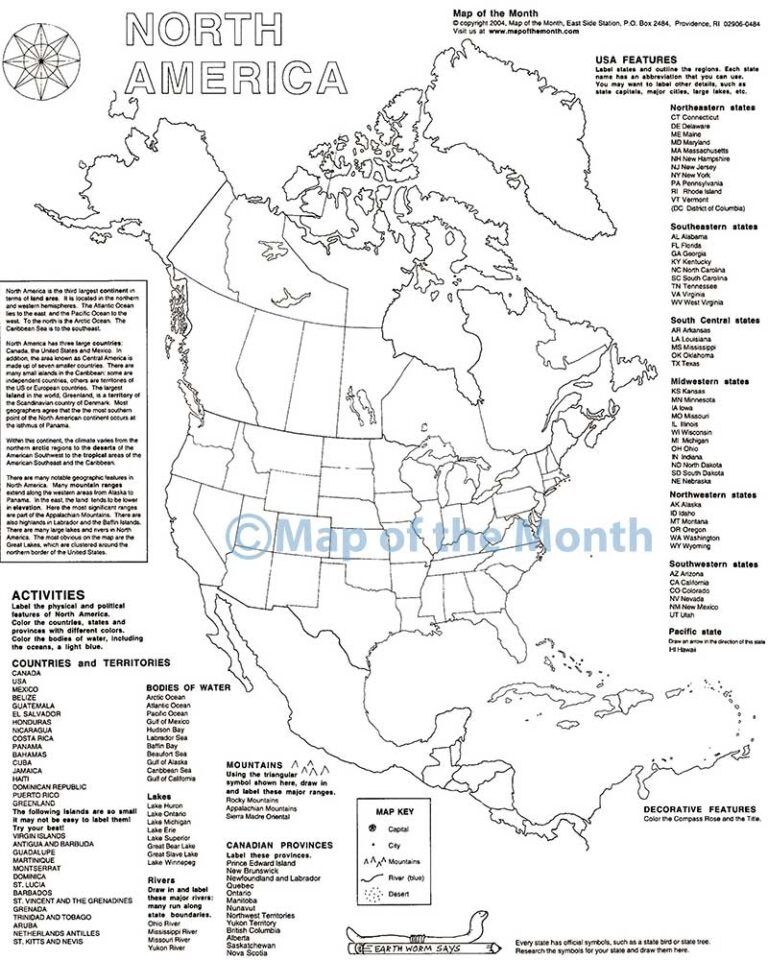 North America Map