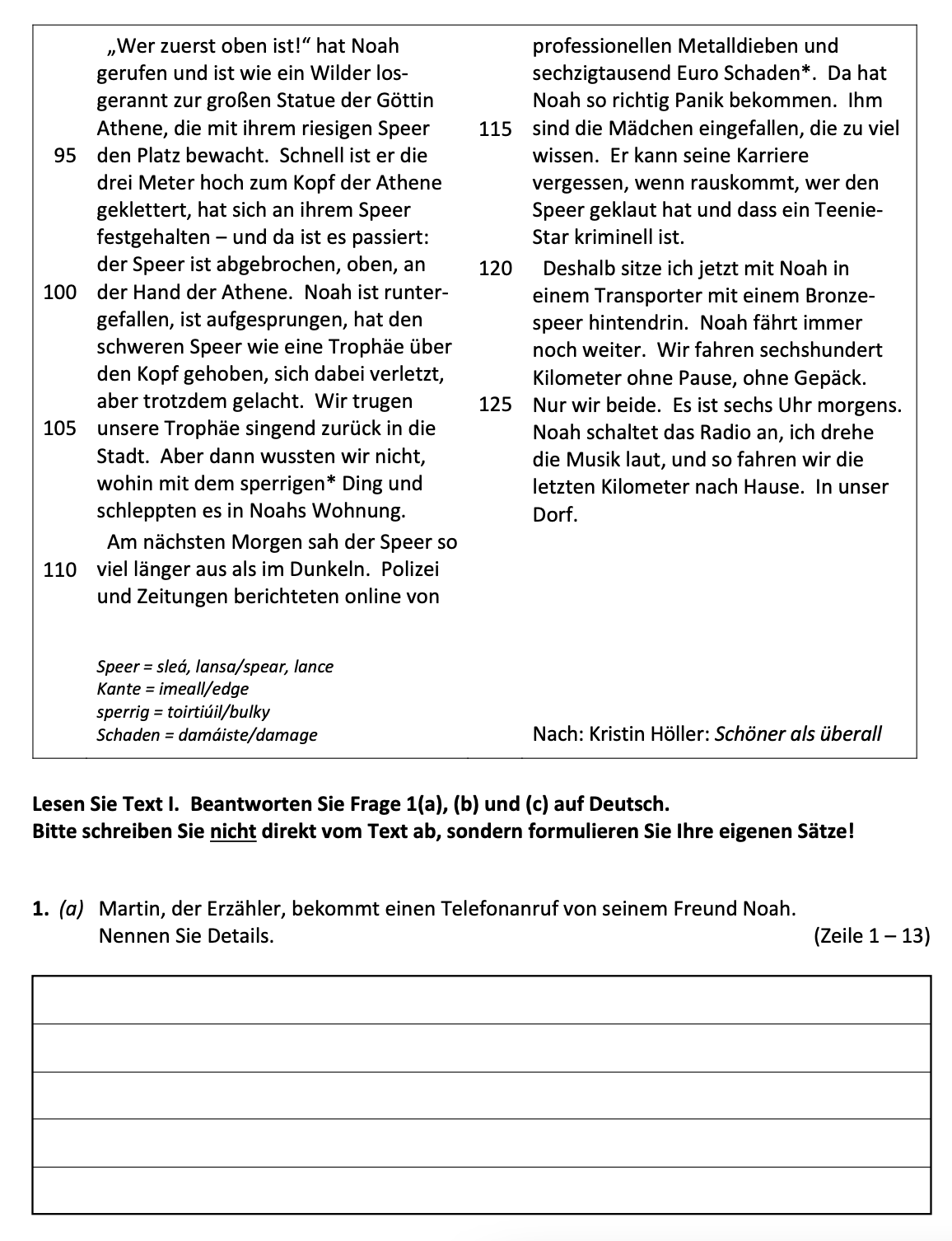 Verlaufen Reading Comprehension Worksheet Verlaufen Reading Comprehension Worksheet