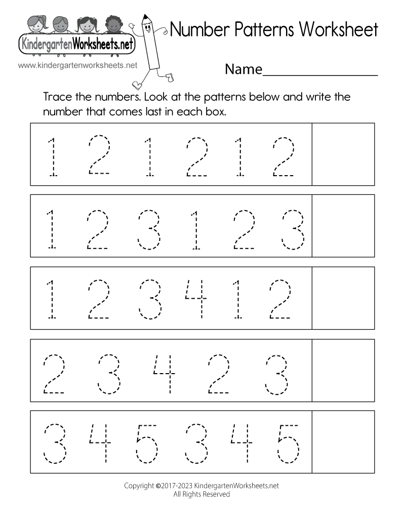 Number Patterns Worksheet Free Printable Digital U0026 PDF Number Patterns Worksheet Free Printable Digital U0026 PDF
