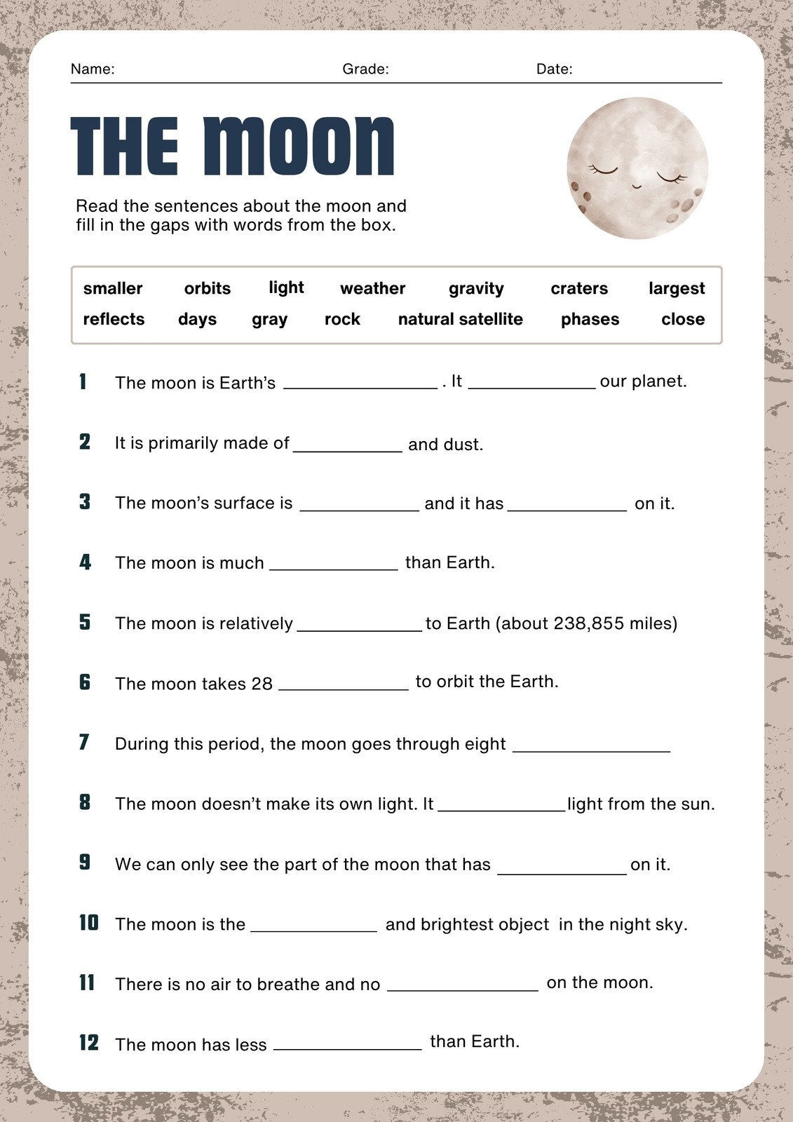 Page 2 Free Printable 3rd Grade Reading Worksheet Templates 