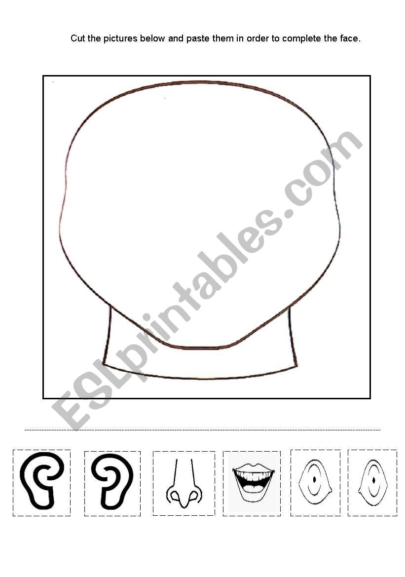 Parts Of The Face ESL Worksheet By Denise escarpelini hotmail Parts Of The Face ESL Worksheet By Denise escarpelini hotmail