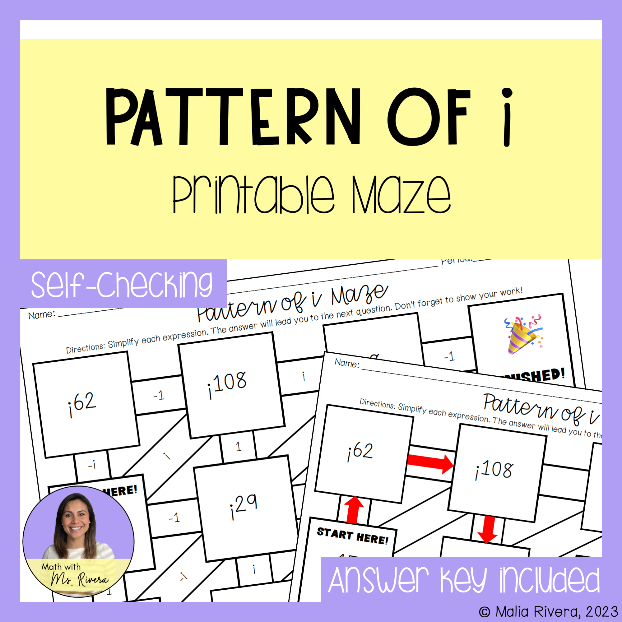 Pattern Of I Maze Worksheet Made By Teachers Pattern Of I Maze Worksheet Made By Teachers