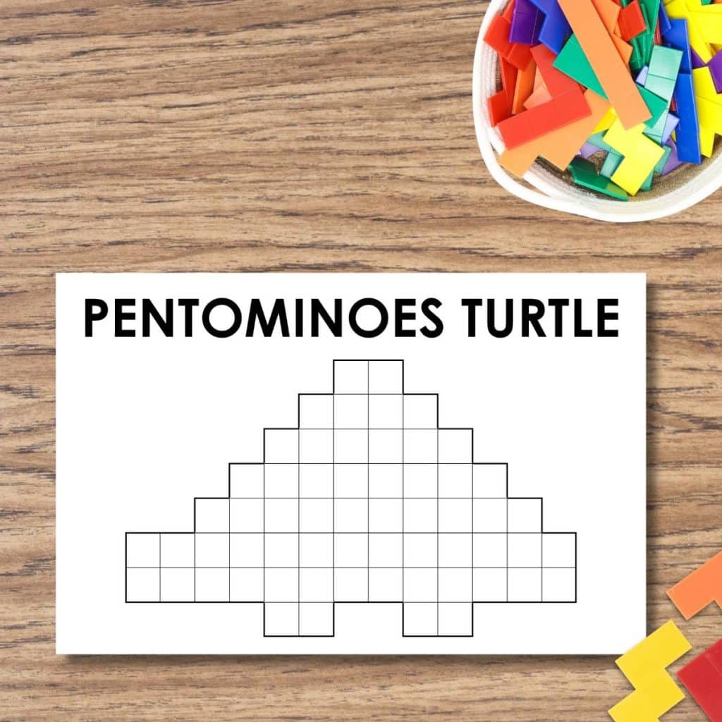 Pentominoes Printable Worksheets