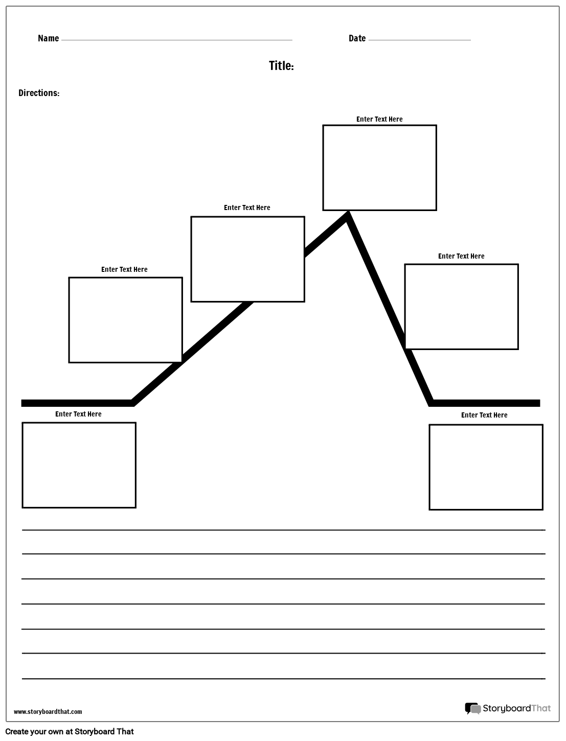 Plot Diagram Worksheet Templates StoryboardThat Plot Diagram Worksheet Templates StoryboardThat