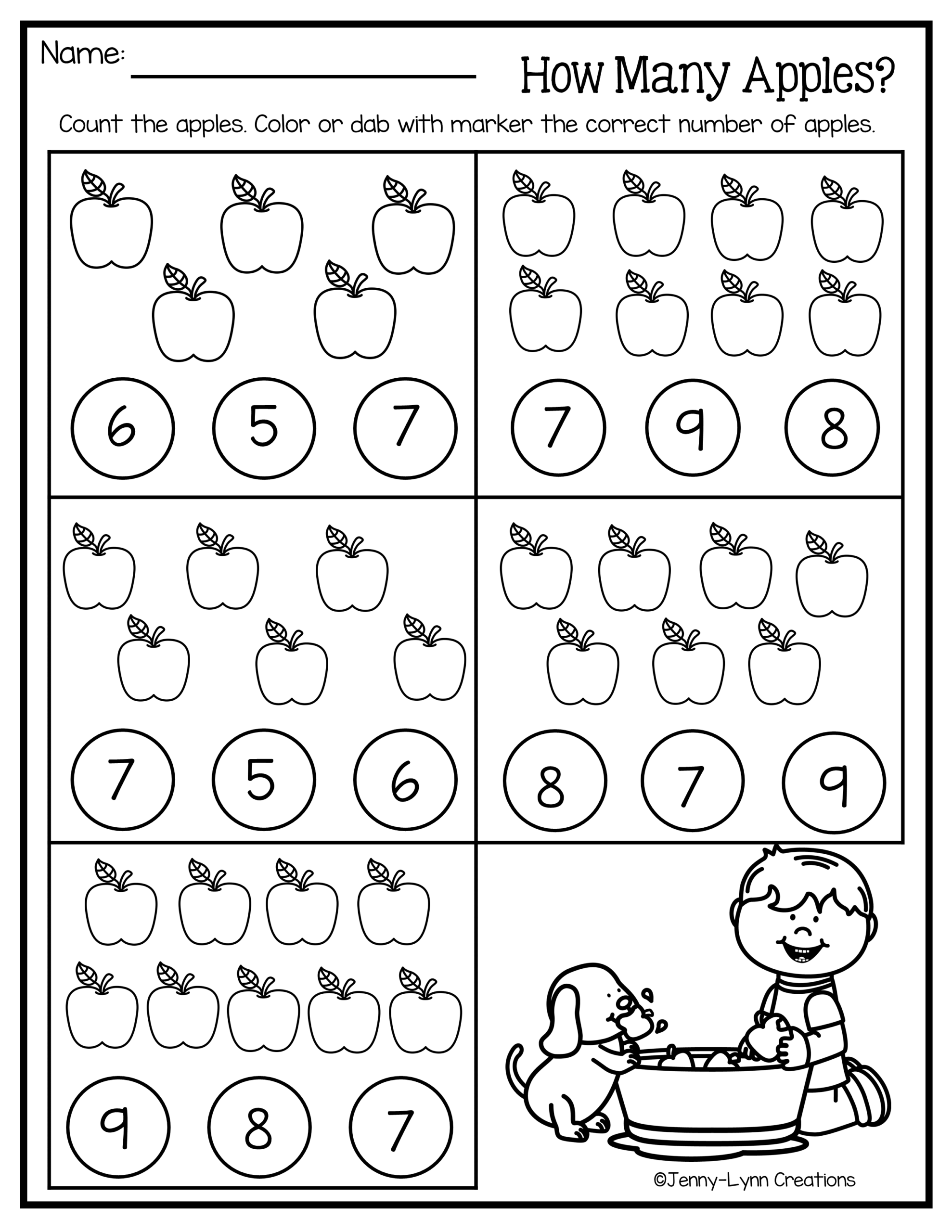 Pre K Back To School Math U0026 Literacy