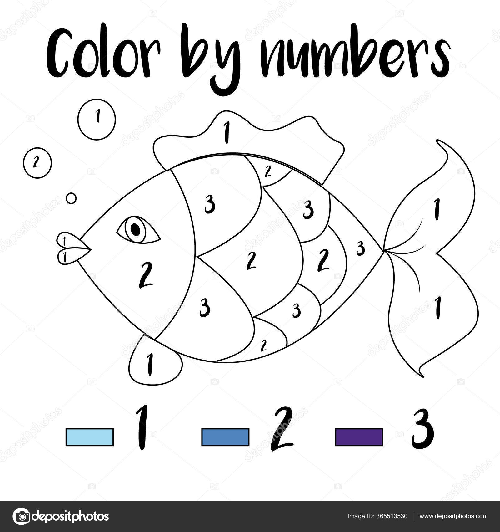 Preschool Counting Activities Coloring Page Colorful Illustration Preschool Counting Activities Coloring Page Colorful Illustration