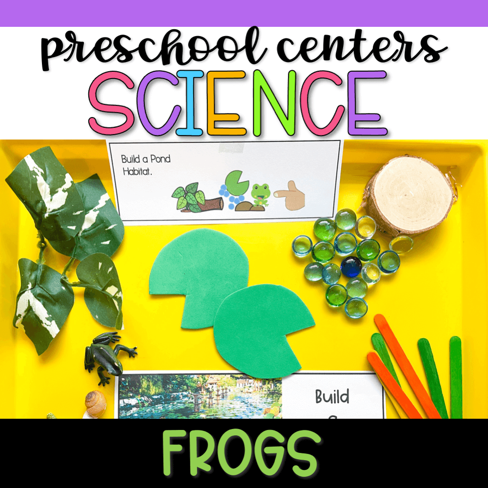 Preschool Science Center Printables