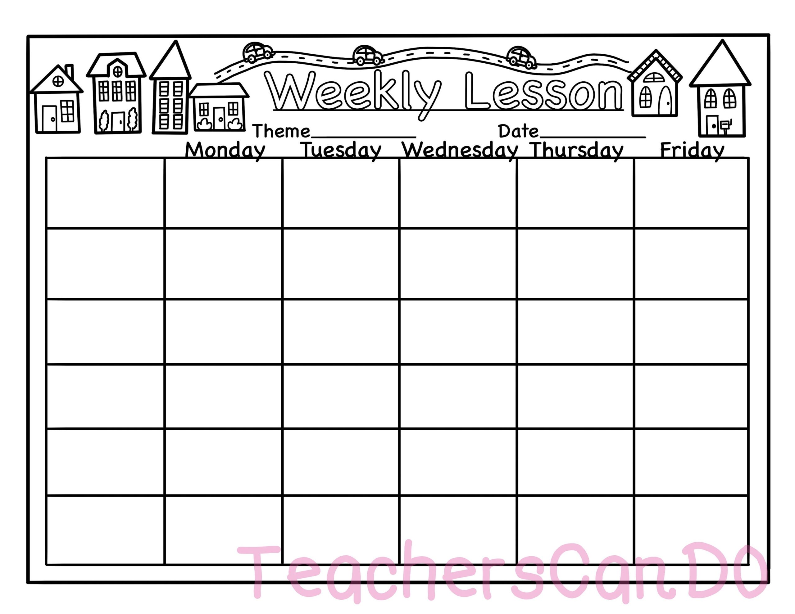 Preschool toddler daycare Neighborhood Themed Lesson Plan Template Etsy Preschool toddler daycare Neighborhood Themed Lesson Plan Template Etsy