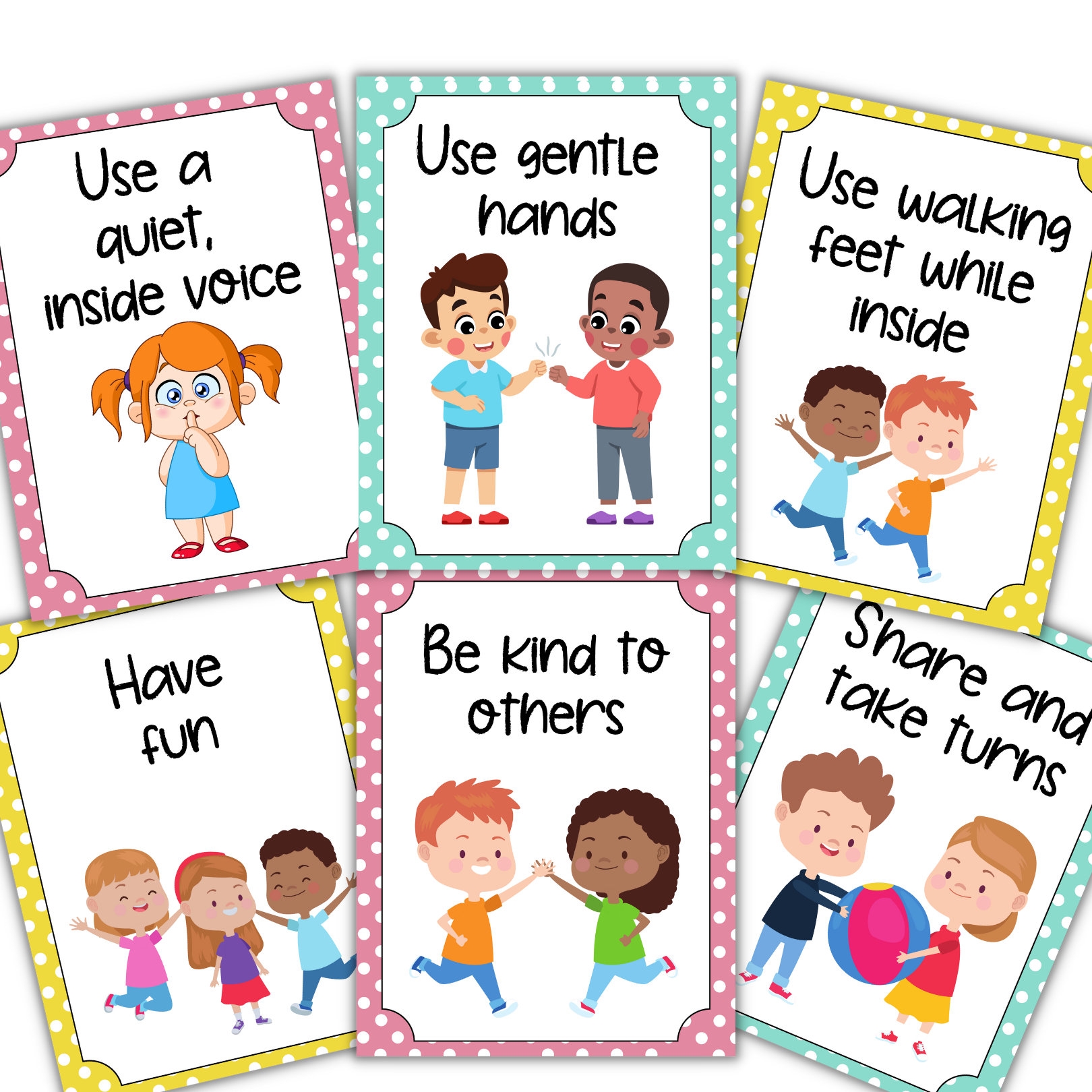 Printable Classroom Rules Download PDF Daycare Rules Classroom Rules Daycare Classroom Rules Posters Download PDF Behavior Rules