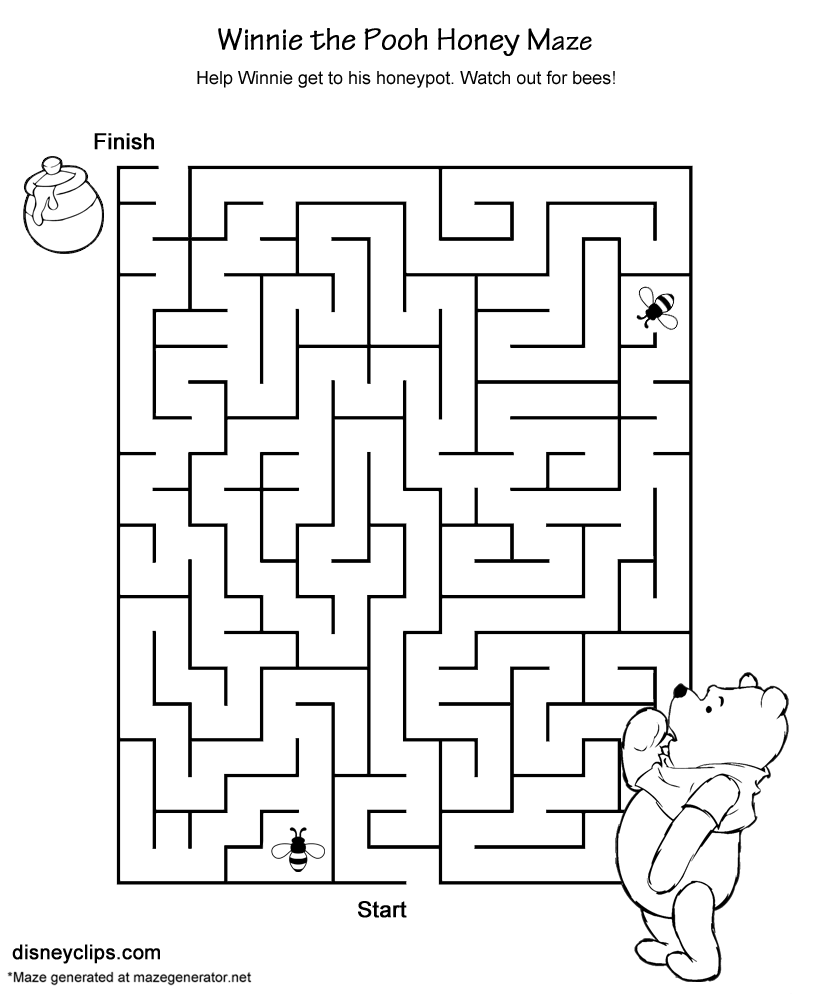 Printable Disney Mazes Disneyclips Printable Disney Mazes Disneyclips