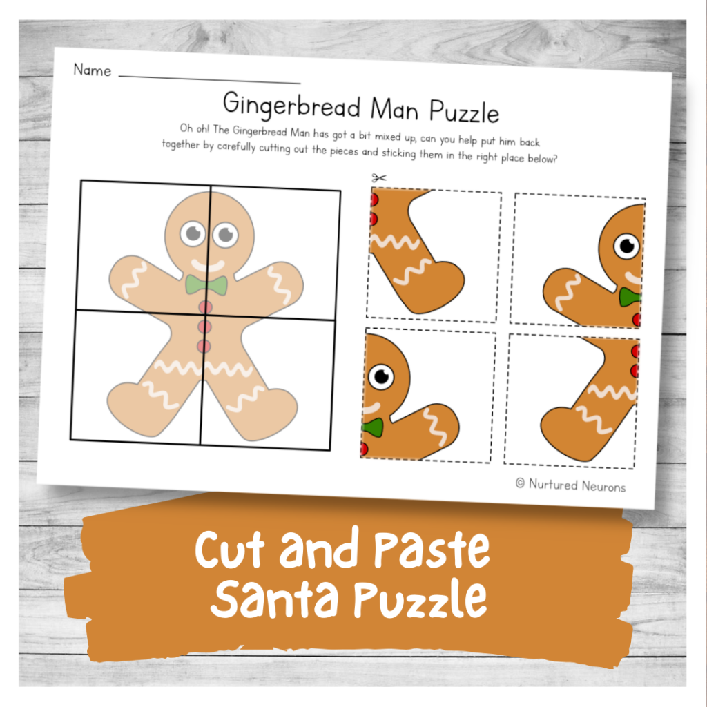 Gingerbread Man Printables Preschool - Free Printable Worksheets