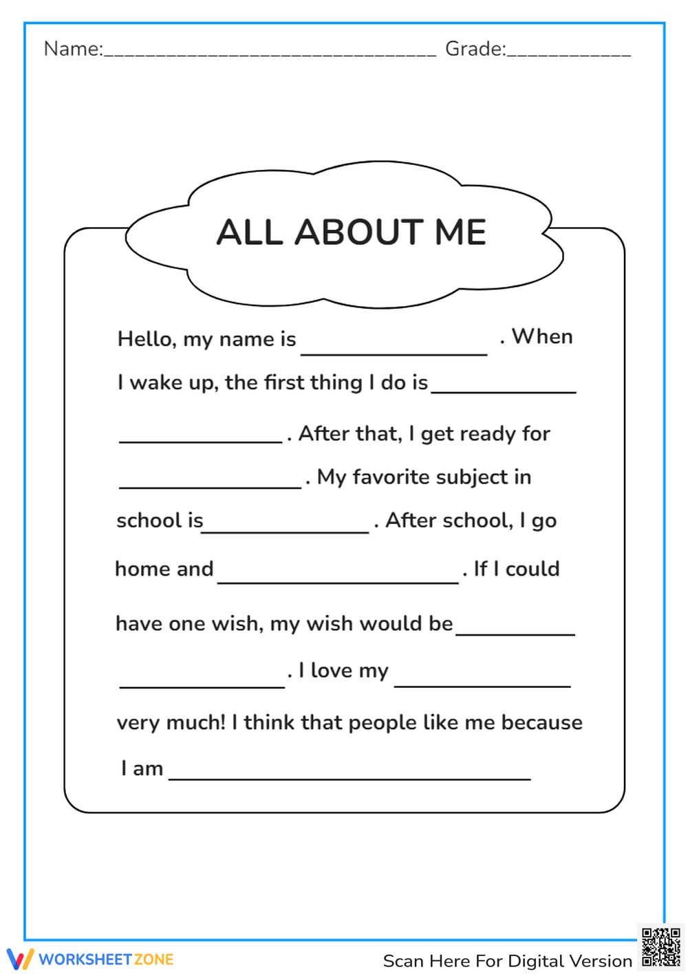 Free Grade 2 Introduction Worksheets