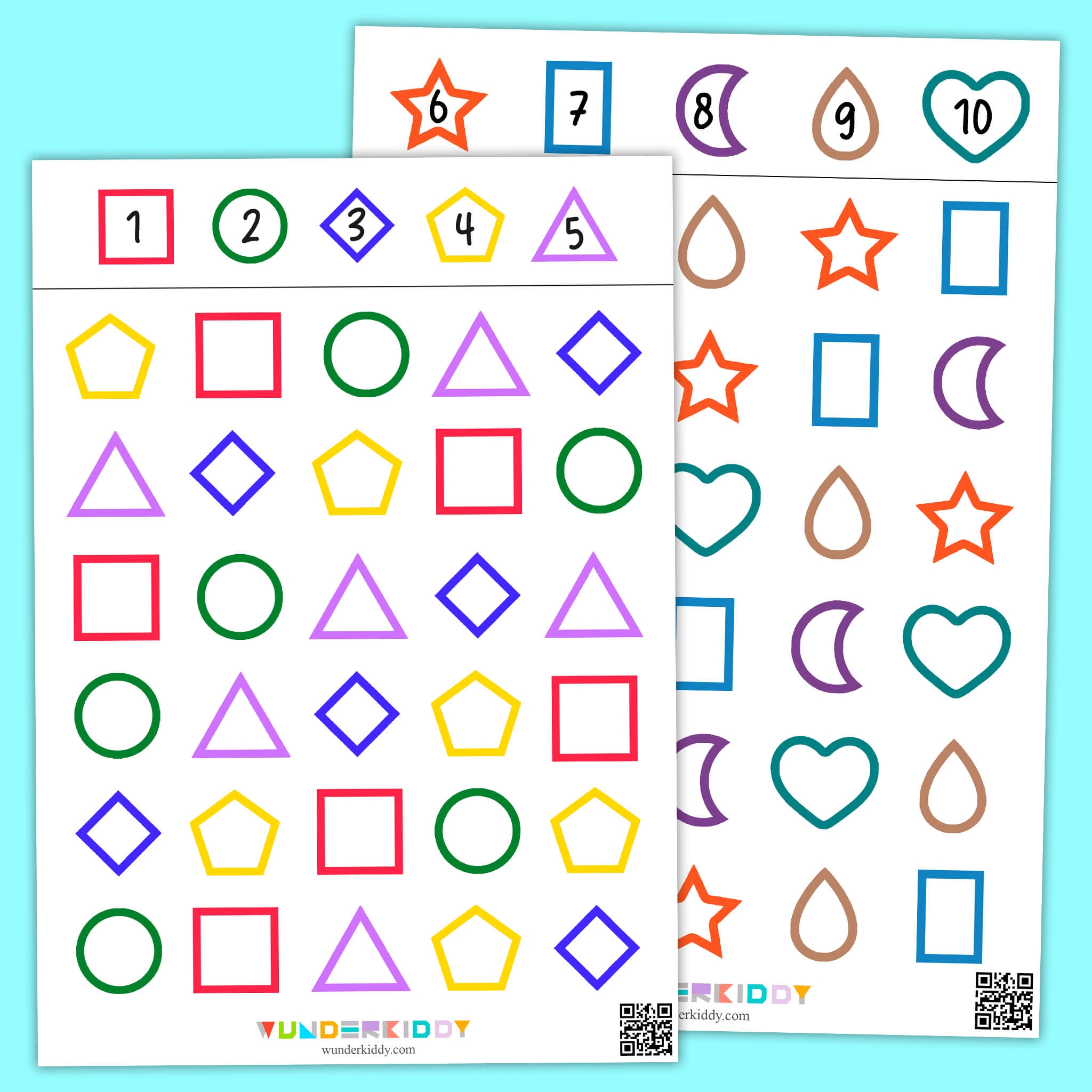 Preschool Printables A