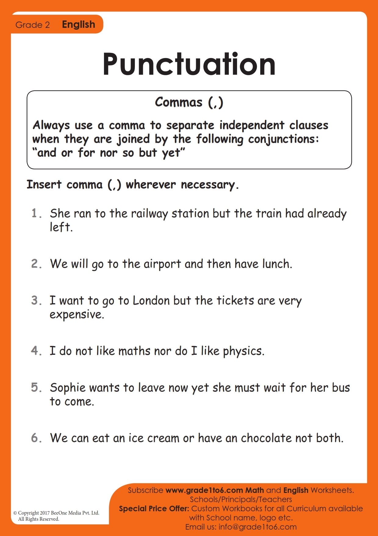 Free Third Grade Punctuation Worksheets Free Third Grade Punctuation Worksheets