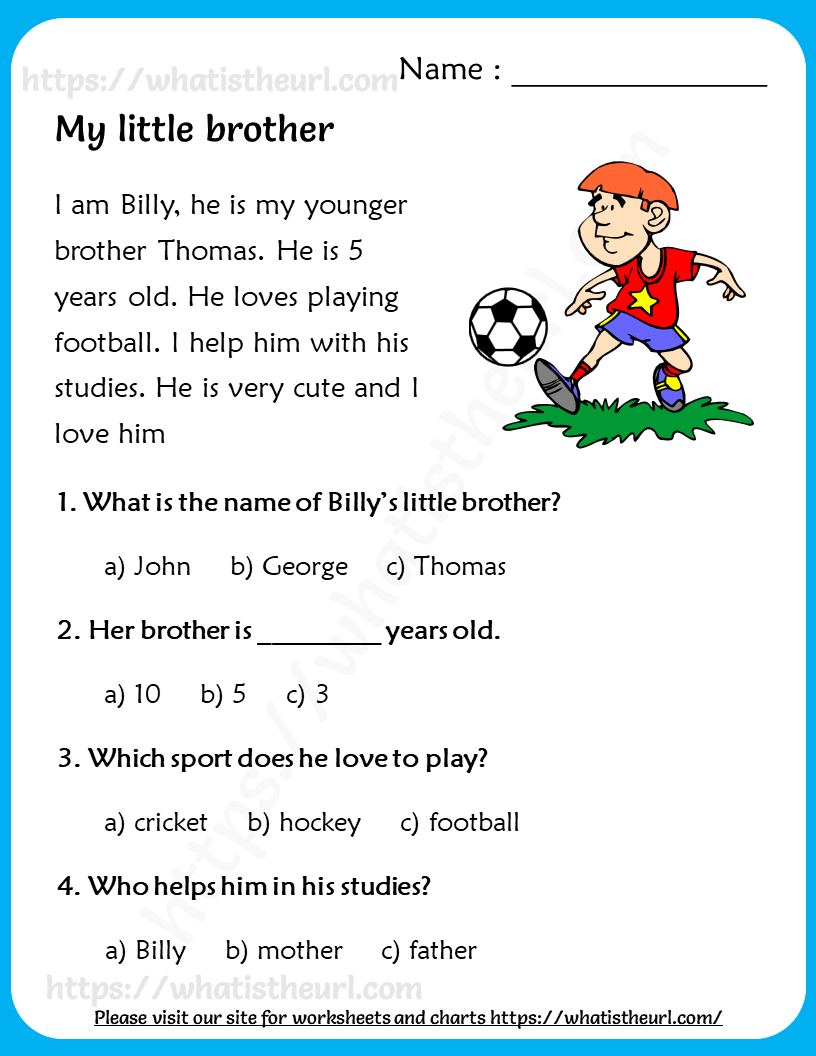 Reading Comprehension For Grade 2 Your Home Teacher Reading Comprehension For Grade 2 Your Home Teacher
