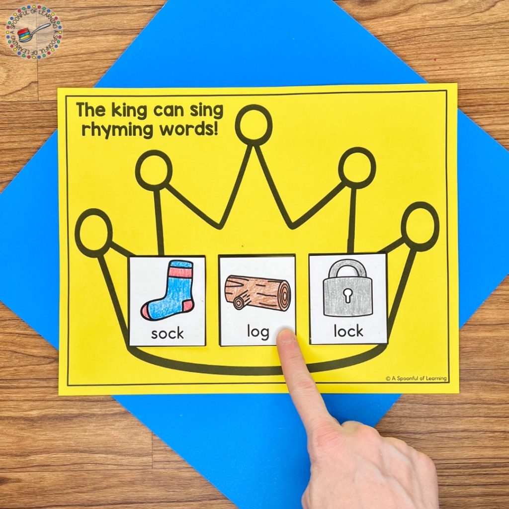 Rhyming Games For Preschoolers Printables