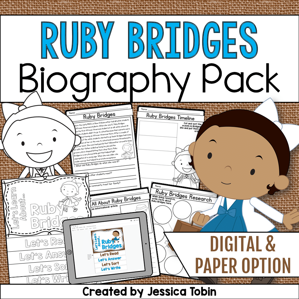 Free Printable Ruby Bridges Worksheets Pdf