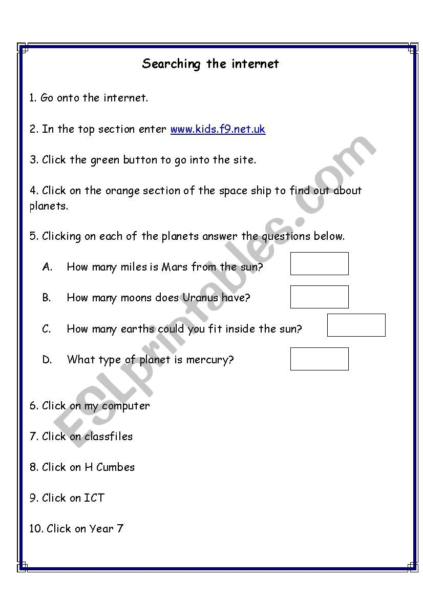 Searching The Internet Worksheet ESL Worksheet By Alainmutomb Searching The Internet Worksheet ESL Worksheet By Alainmutomb