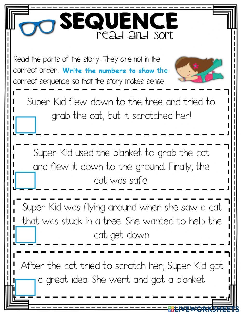 Sequencing Events Online Exercise Live Worksheets Worksheets Library Sequencing Events Online Exercise Live Worksheets Worksheets Library