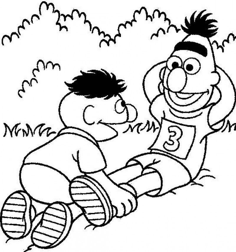 Sesame Street Bert And Ernie Coloring Pages 725663 Clipart Library Sesame Street Bert And Ernie Coloring Pages 725663 Clipart Library
