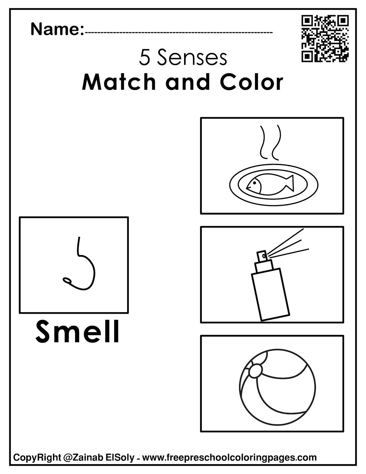 Ears Preschool Printables