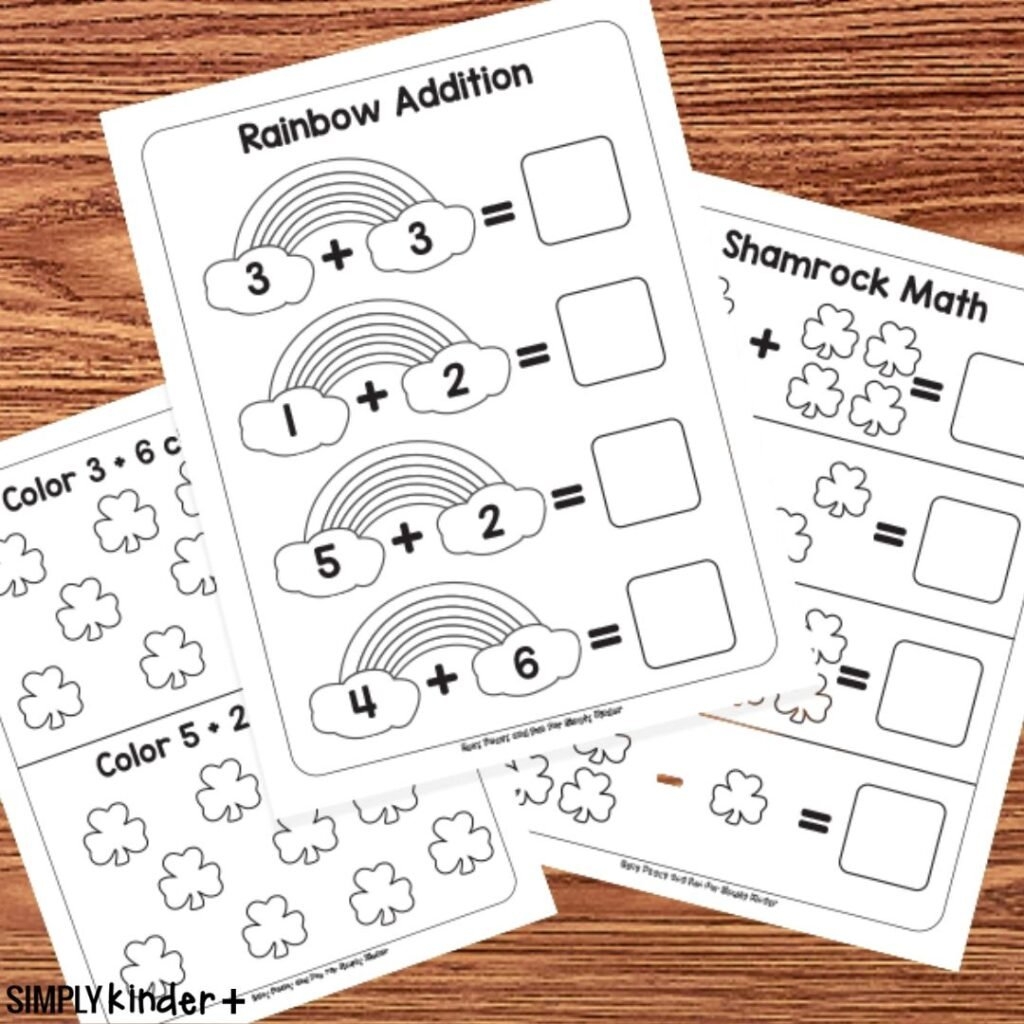 Free Printable Shamrock Worksheets Free Printable Shamrock Worksheets