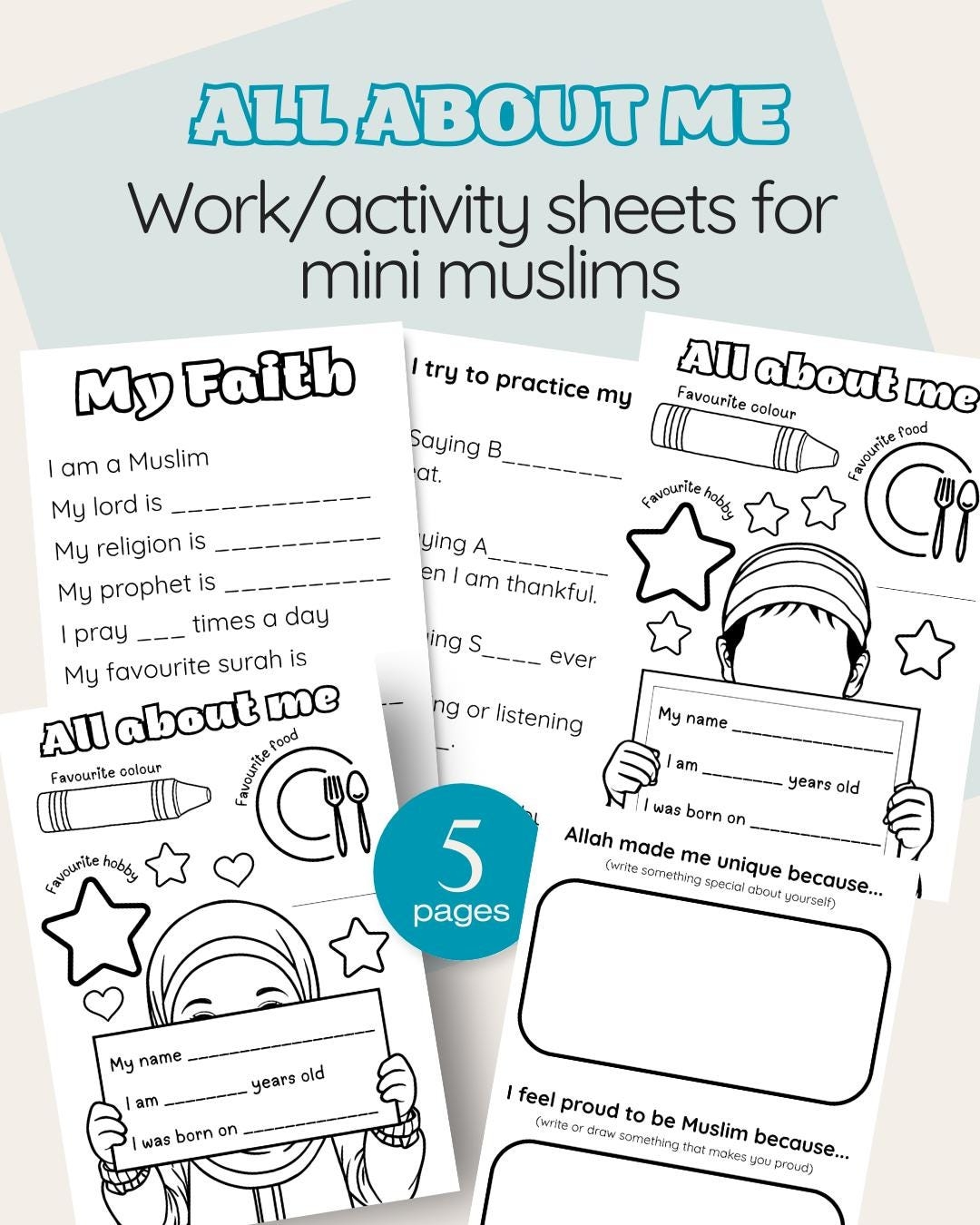 Printable Shia Islam Worksheets For Kids Printable Shia Islam Worksheets For Kids