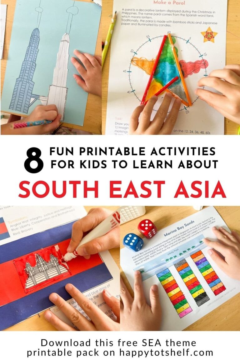 South East Asia Discovery Pack Happy Tot Shelf