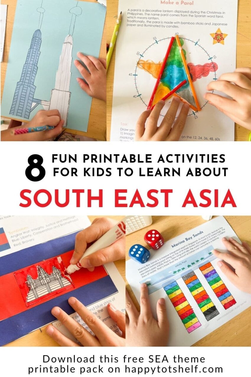 South East Asia Discovery Pack Happy Tot Shelf