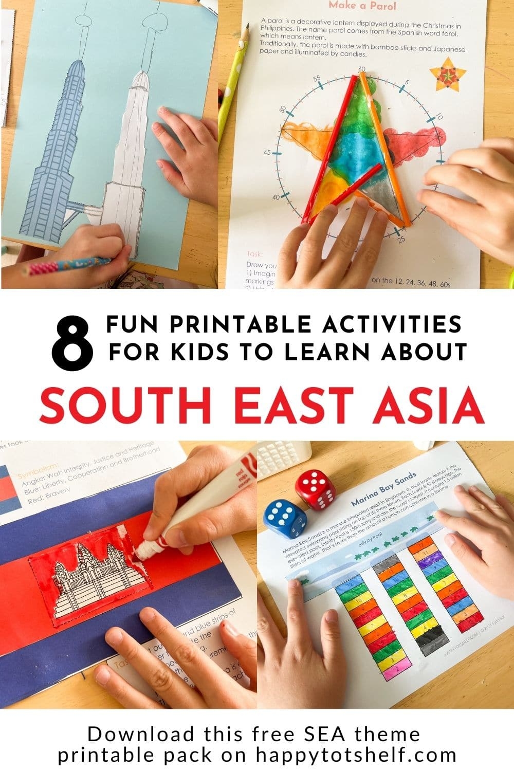 South East Asia Discovery Pack Happy Tot Shelf