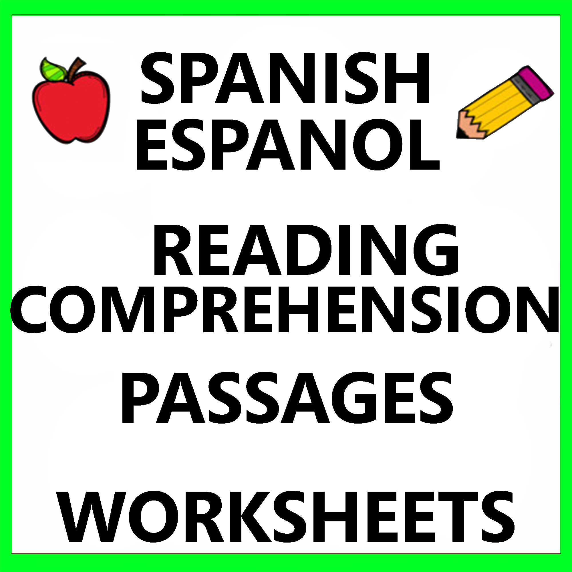 Spanish Reading Comprehension Passages Short Stories Paragraphs Worksheets Made By Teachers Spanish Reading Comprehension Passages Short Stories Paragraphs Worksheets Made By Teachers