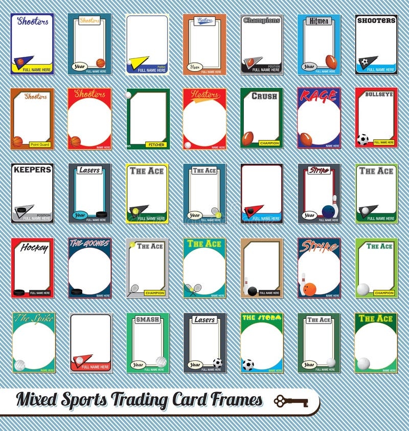 Preschool Border Frames Printables Sports