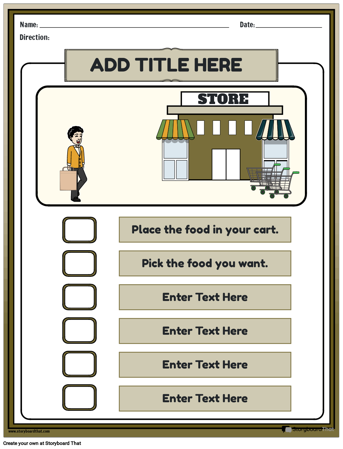 Story Sequencing Worksheets For Students StoryboardThat Story Sequencing Worksheets For Students StoryboardThat